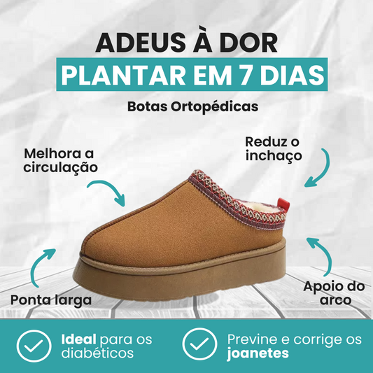 BOTINHA CURTA UGG COM PLATAFORMA